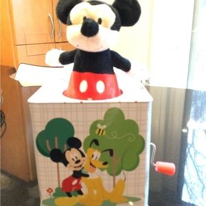 Disney Baby Mickey Mouse Jack in the box musical toy